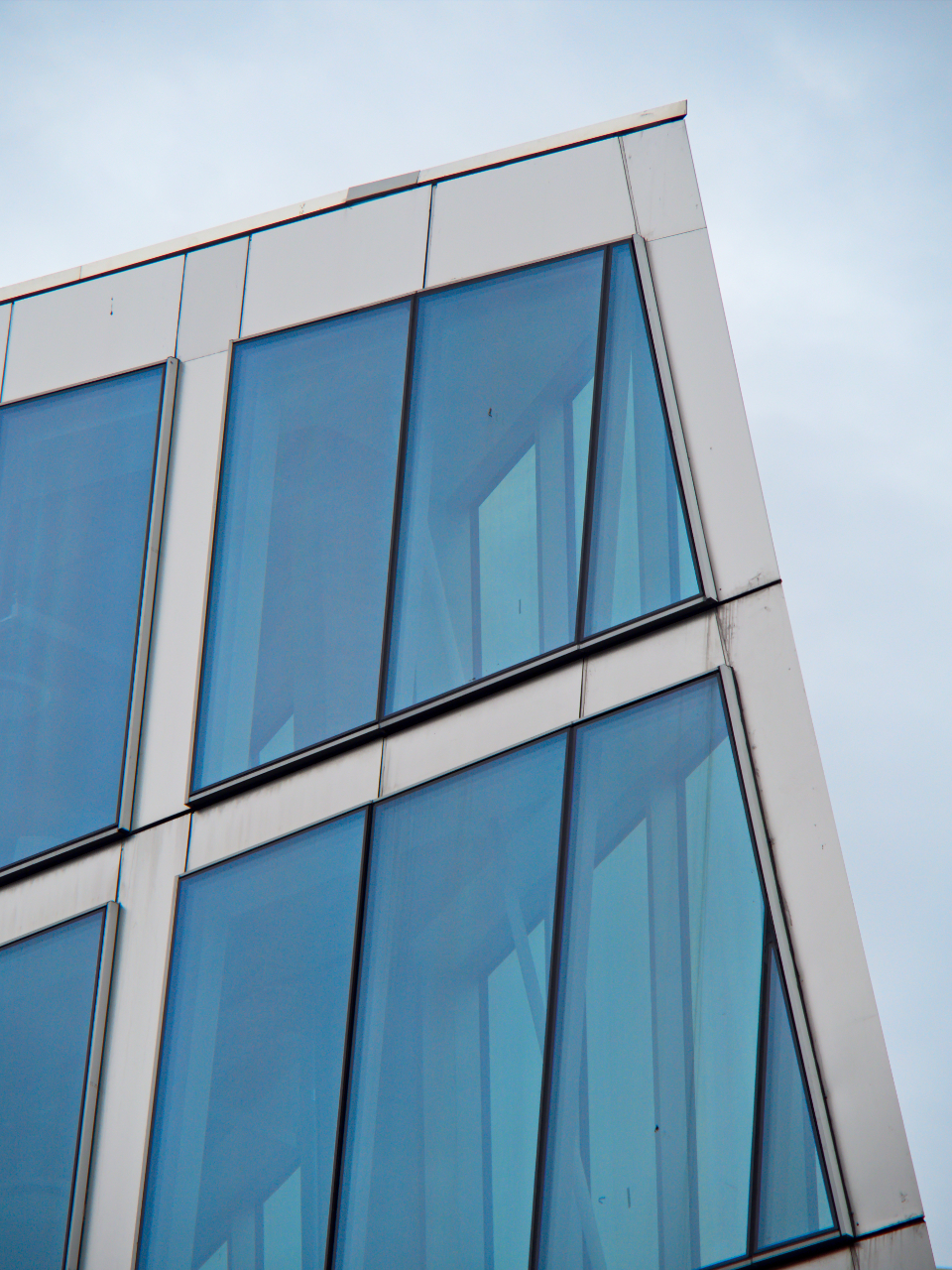 Glass stair tower · The Nations